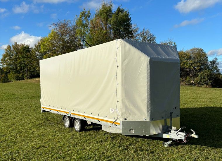 Anhänger mit Auflaufbremse (Kreupl)